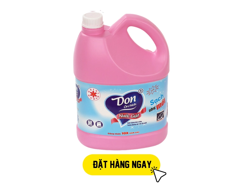 Nước giặt Don orchird 3,8kg