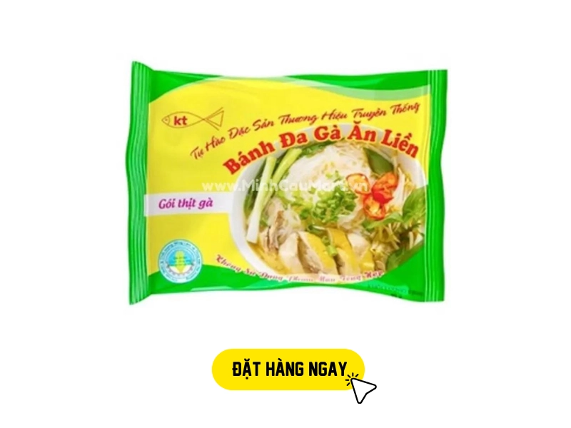 Bánh đá gà ăn liền