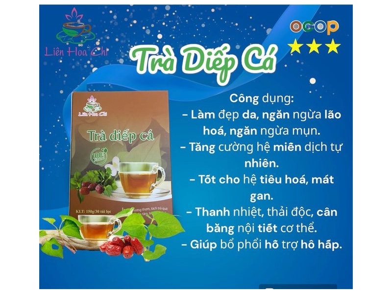 Trà diếp cá